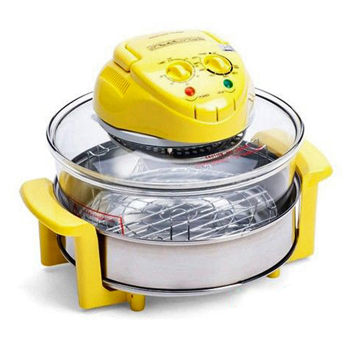 Lò Nướng Thủy Tinh Khaluck KL-658H 17L 1300W Bóng Đèn Halogen Lò Nướng Thủy Tinh Khaluck KL-658H 17L
