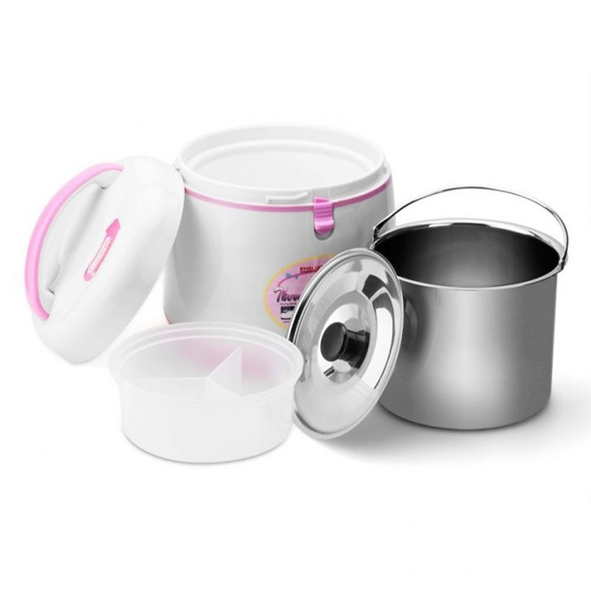 Nồi Ủ Khaluckhome KL-702 2.5L Lòng Nồi Inox Nồi Ủ Khaluck KL-702 2.5L (Trắng)