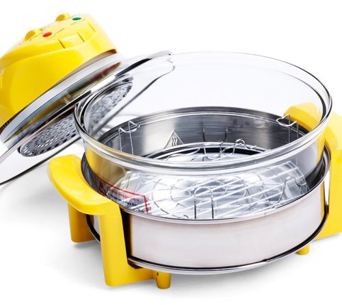 Lò Nướng Thủy Tinh Khaluck KL-658H 17L 1300W Bóng Đèn Halogen Lò Nướng Thủy Tinh Khaluck KL-658H 11L Công suất 1300W