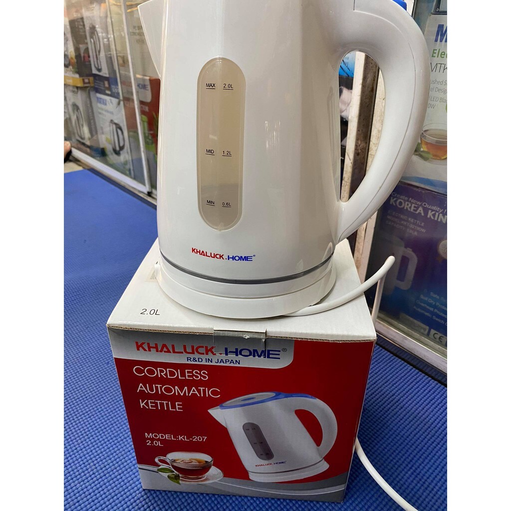 Ấm siêu tốc Khaluck KL-207 2L 2000W Ấm siêu tốc Khaluck.Home KL-207 sử dụng đơn giản