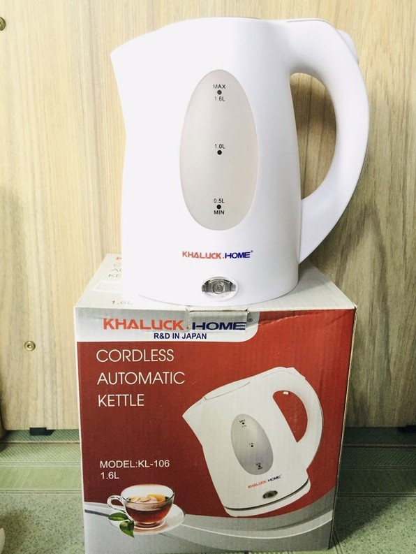 Ấm siêu tốc Khaluck KL-106 1.6 lít 2200W Ấm siêu tốc Khaluck KL-106 1.6L 1000W