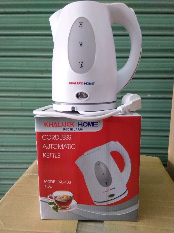 Ấm siêu tốc Khaluck KL-106 1.6 lít 2200W Khaluck.Home KL-106 vạch hiển thị mực nước tiện lợi