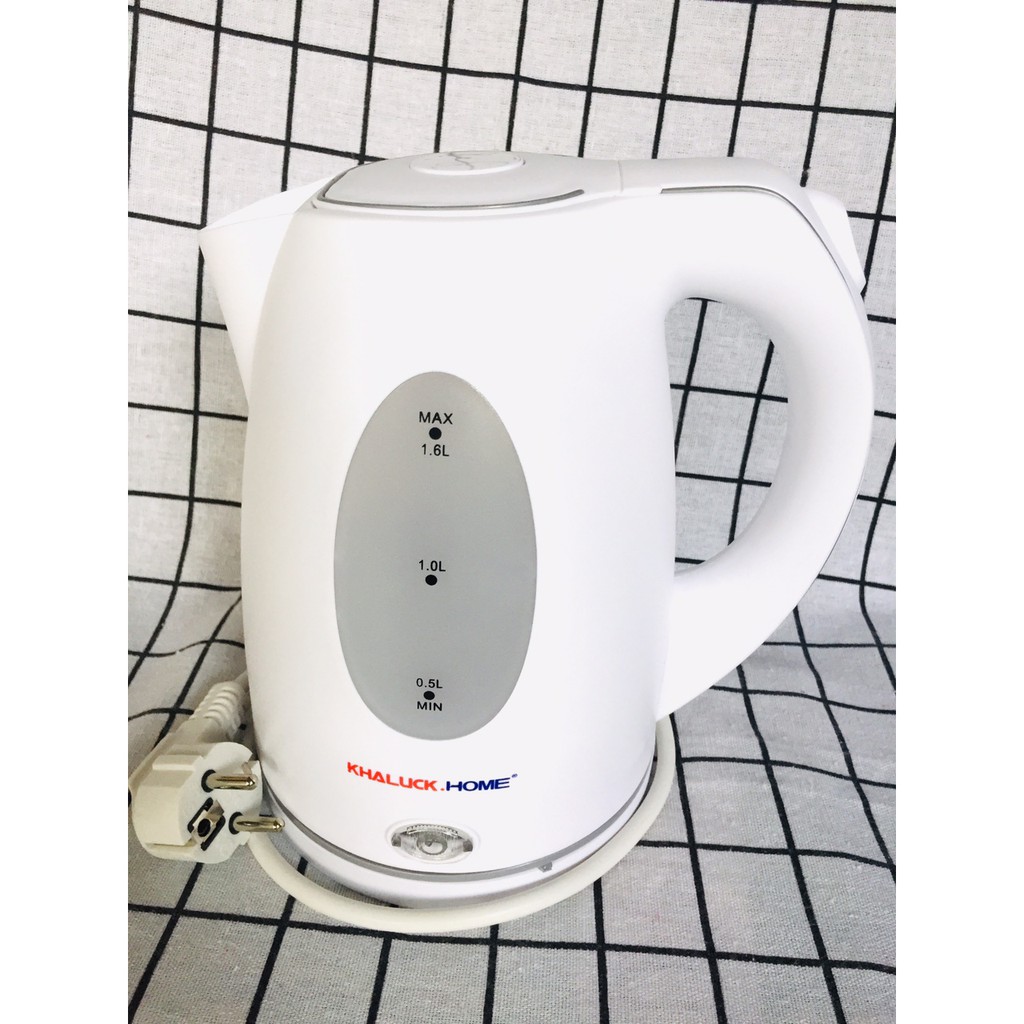 Ấm siêu tốc Khaluck KL-106 1.6 lít 2200W Khaluck Home KL-106 chức năng tự động ngắt điện
