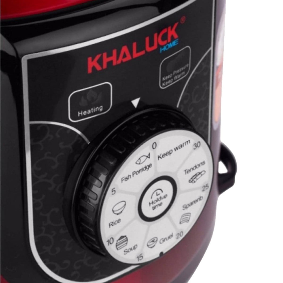 Nồi áp suất điện Khaluck KL-788S 6L lòng nồi bằng Inox Nồi áp suất điện Khaluck.Home KL-788S 6 lít có nhiều chức năng nấu rất tiện lợi