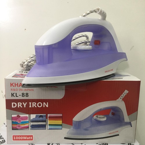 Bàn ủi khô Khaluck.Home KL-88 1000W Teflon Chống Dính Bàn ủi khô Khaluck.Home KL-88